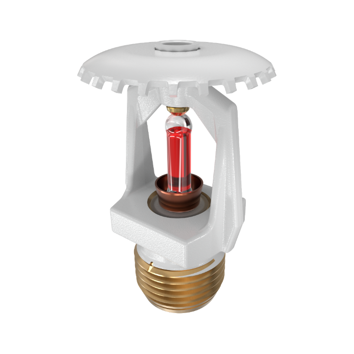 Viking® VK124, Micromatic® HP High Pressure 250 PSI, 5.6K, Standard, Upright, SR, 1/2" NPT, White, 155 Degree 09993MB/W Fire Sprinkler Head - WeSupplyIt.com