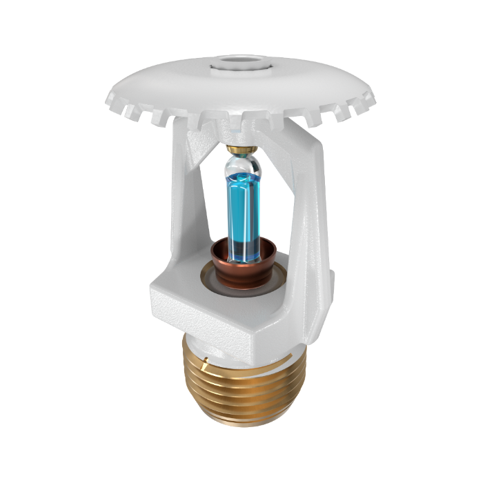 Viking® VK124, Micromatic® HP High Pressure 250 PSI, 5.6K, Standard, Upright, SR, 1/2" NPT, White, 286 Degree 09993MG/W Fire Sprinkler Head - WeSupplyIt.com