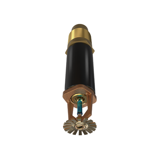 Viking® VK150, Standard, Dry Sprinkler, 5.6K, Pendent, SR, 1” NPT, Plain Barrel, Brass, 286 Degree, 24" Length, 07852UAG24 Fire Sprinkler Head - WeSupplyIt.com
