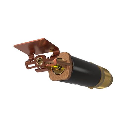 Viking® VK152, Standard, Dry Sprinkler, 5.6K, Horizontal Sidewall, SR, 1” NPT, Plain Barrel, Brass, 175 Degree, 24” Length, 07858UAD24 Fire Sprinkler Head - WeSupplyIt.com