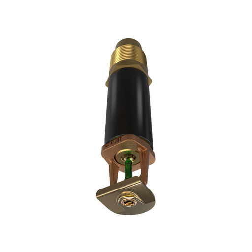 Viking® VK153, Standard, Dry Sprinkler, 5.6K, Vertical Sidewall, SR, 1” NPT, Plain Barrel, Brass, 200 Degree, 24” Length, 09125UAE24 Fire Sprinkler Head - WeSupplyIt.com