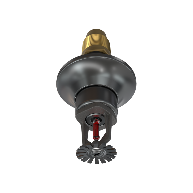 Viking® VK154, Standard, Dry Sprinkler, 5.6K, Pendent, SR, 1” NPT, Standard Adjustable, Nickel PTFE (ENT), 155 Degree, 24” Length, 07740UJNB24 Fire Sprinkler Head - WeSupplyIt.com