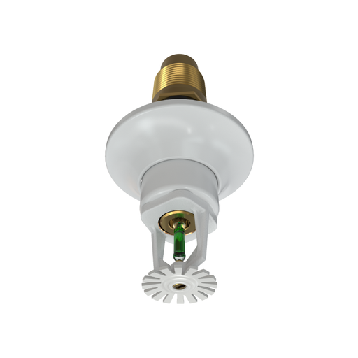 Viking® VK154, Standard, Dry Sprinkler, 5.6K, Pendent, SR, 1” NPT, Standard Adjustable, White, 200 Degree, 24” Length, 07740UME/W24 Fire Sprinkler Head - WeSupplyIt.com