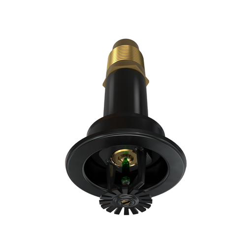 Viking® VK158, Standard, Dry Sprinkler, 5.6K, Pendent, SR, 1” NPT, Recessed Adjustable, Black, 200 Degree, 6” Length, 06530UME/B06 Fire Sprinkler Head - WeSupplyIt.com
