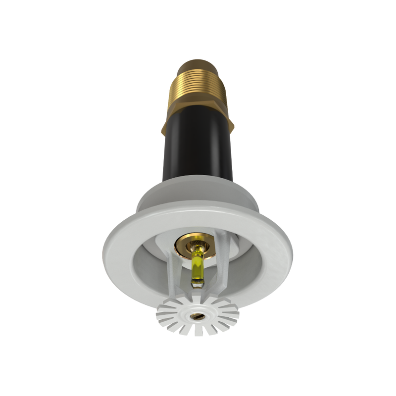 Viking® VK158, Standard, Dry Sprinkler, 5.6K, Pendent, SR, 1” NPT, Recessed Adjustable, White, 175 Degree, 24” Length, 06530UMD/W24 Fire Sprinkler Head - WeSupplyIt.com