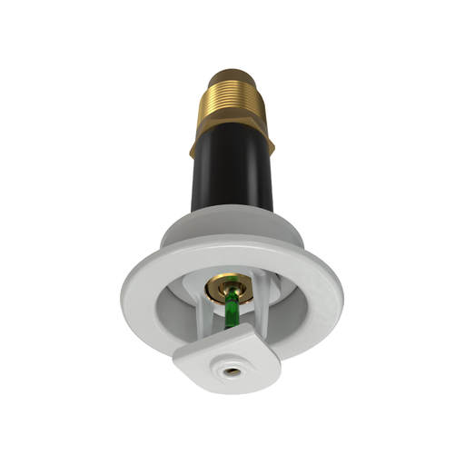 Viking® VK161, Standard, Dry Sprinkler, 5.6K, Vertical Sidewall, SR, 1” NPT, Recessed Adjustable, White, 200 Degree, 18” Length, 09124UME/W18 Fire Sprinkler Head - WeSupplyIt.com