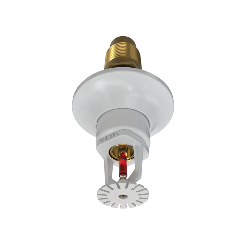 Viking® VK163, Standard, Dry Sprinkler, 8.0K, Pendent, SR, 1” NPT, Standard Adjustable, White, 155 Degree, 24” Length, 12810UMB/W24 Fire Sprinkler Head - WeSupplyIt.com