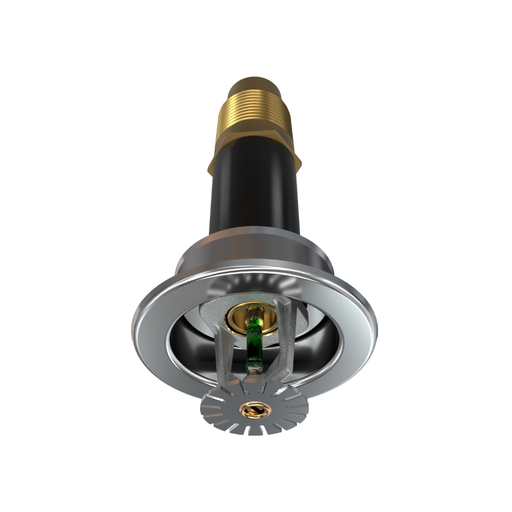 Viking® VK164, Standard, Dry Sprinkler, 8.0K, Pendent, SR, 1” NPT, Recessed Adjustable, Chrome, 200 Degree, 24” Length, 12811UFE24 Fire Sprinkler Head - WeSupplyIt.com
