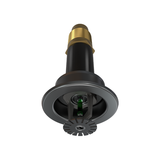 Viking® VK164, Standard, Dry Sprinkler, 8.0K, Pendent, SR, 1” NPT, Recessed Adjustable, Nickel PTFE (ENT), 200 Degree, 12” Length, 12811UJNE12 Fire Sprinkler Head - WeSupplyIt.com