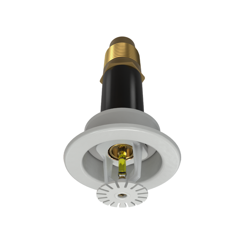 Viking® VK164, Standard, Dry Sprinkler, 8.0K, Pendent, SR, 1” NPT, Recessed Adjustable, White, 175 Degree, 24” Length, 12811UMD/W24 Fire Sprinkler Head - WeSupplyIt.com
