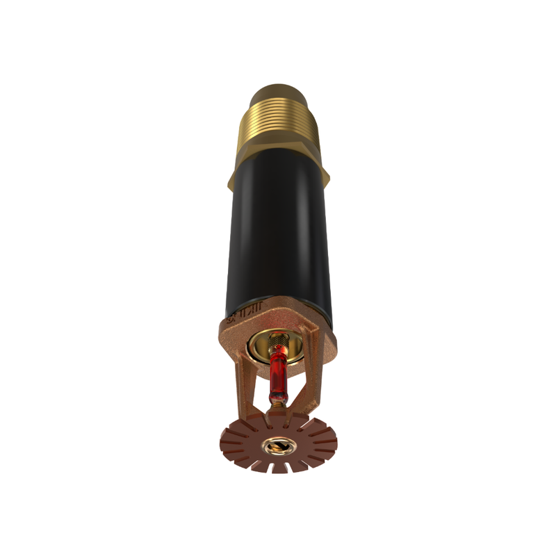 Viking® VK166, Standard, Dry Sprinkler, 8.0K, Pendent, SR, 1” NPT, Plain Barrel, Brass, 155 Degree, 24” Length, 12741UAB24 Fire Sprinkler Head - WeSupplyIt.com