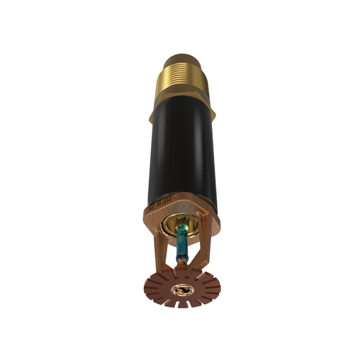 Viking® VK166, Standard, Dry Sprinkler, 8.0K, Pendent, SR, 1” NPT, Plain Barrel, Brass, 286 Degree, 24” Length, 12741UAG24 Fire Sprinkler Head - WeSupplyIt.com