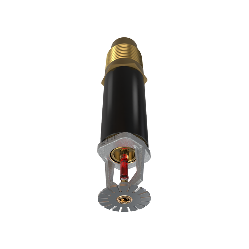 Viking® VK166, Standard, Dry Sprinkler, 8.0K, Pendent, SR, 1” NPT, Plain Barrel, Chrome, 155 Degree, 24” Length, 12741UFB24 Fire Sprinkler Head - WeSupplyIt.com
