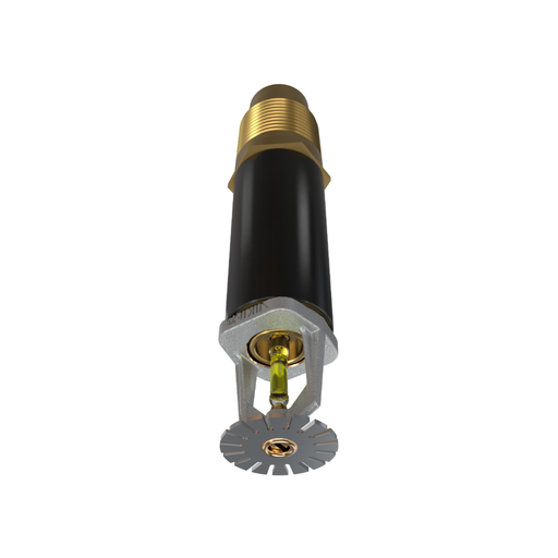 Viking® VK166, Standard, Dry Sprinkler, 8.0K, Pendent, SR, 1” NPT, Plain Barrel, Chrome, 175 Degree, 18” Length, 12741UFD18 Fire Sprinkler Head - WeSupplyIt.com
