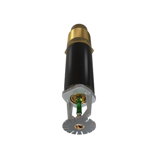 Viking® VK166, Standard, Dry Sprinkler, 8.0K, Pendent, SR, 1” NPT, Plain Barrel, Chrome, 200 Degree, 24” Length, 12741UFE24 Fire Sprinkler Head - WeSupplyIt.com