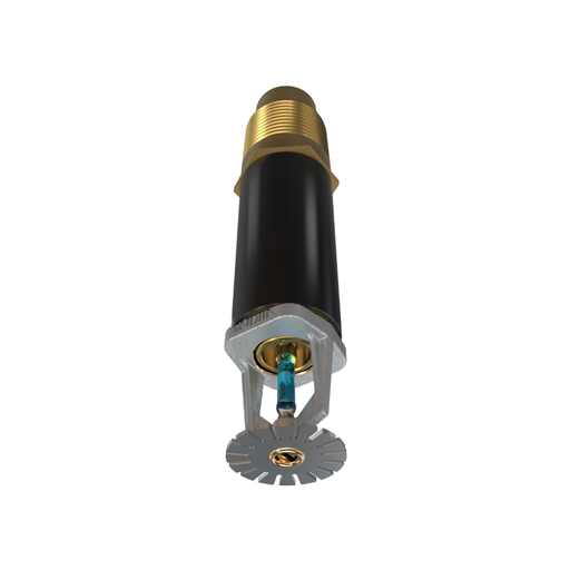 Viking® VK166, Standard, Dry Sprinkler, 8.0K, Pendent, SR, 1” NPT, Plain Barrel, Chrome, 286 Degree, 24” Length, 12741UFG24 Fire Sprinkler Head - WeSupplyIt.com