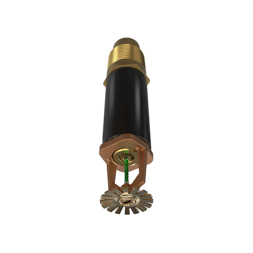 Viking® VK172, Standard, Dry Sprinkler, 5.6K, Plain Barrel, Pendent, QR, 1” NPT, Brass, 200 Degree, 24” Length, 08387UAE24 Fire Sprinkler Head - WeSupplyIt.com