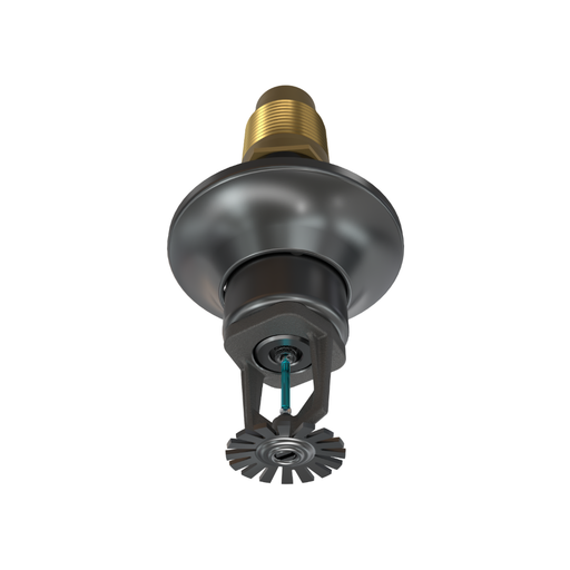 Viking® VK176, Standard, Dry Sprinkler, 5.6K, Standard Adjustable, Pendent, QR, 1” NPT, Nickel PTFE (ENT), 286 Degree, 18” Length, 08383UJNG18 Fire Sprinkler Head - WeSupplyIt.com