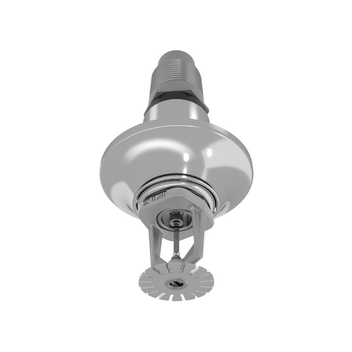 Viking® VK177, Standard, Dry Sprinkler, 8.0K, Standard Adjustable, Pendent, QR, 1” NPT, White, 286 Degree, 24” Length, 13249UMG/W24 Fire Sprinkler Head - WeSupplyIt.com