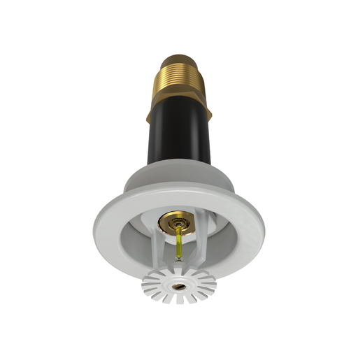 Viking® VK180, Standard, Dry Sprinkler, 5.6K, Recessed Adjustable, Pendent, QR, 1” NPT, White, 175 Degree, 24” Length, 08385UMD/W24 Fire Sprinkler Head - WeSupplyIt.com