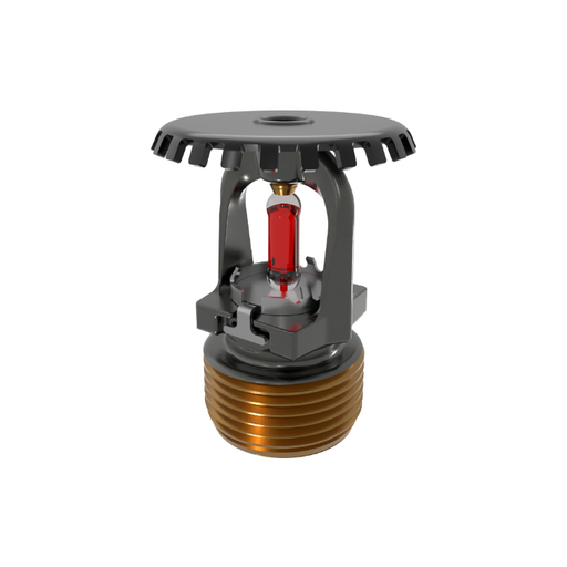 Viking® VK2001, Model XT1, 8.0K, Standard, Upright, SR, 3/4" NPT, Black 155 Degree 23875MB/B Fire Sprinkler Head - WeSupplyIt.com