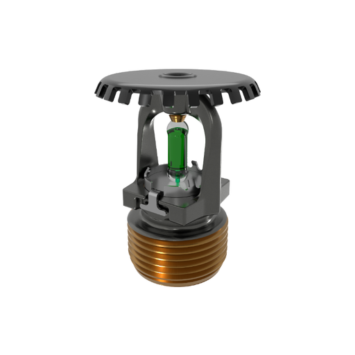 Viking® VK2001, Model XT1, 8.0K, Standard, Upright, SR, 3/4" NPT, Black, 200 Degree 23875ME/B Fire Sprinkler Head - WeSupplyIt.com