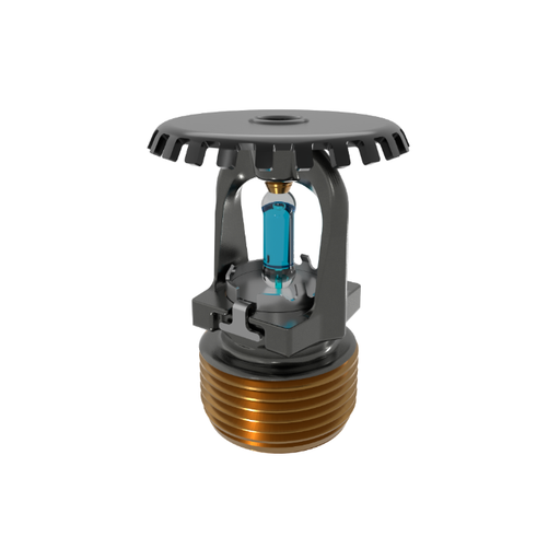 Viking® VK2001, Model XT1, 8.0K, Standard, Upright, SR, 3/4" NPT, Black, 286 Degree 23875MG/B Fire Sprinkler Head - WeSupplyIt.com