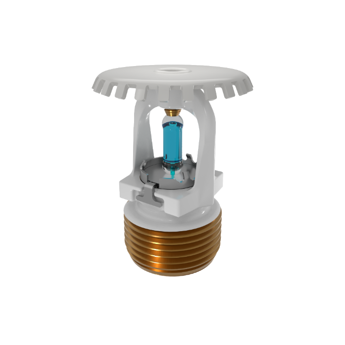 Viking® VK2001, Model XT1, 8.0K, Standard, Upright, SR, 3/4" NPT, White, 286 Degree 23875MG/W Fire Sprinkler Head - WeSupplyIt.com