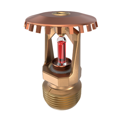 Viking® VK200, Model M, 8.0K, Standard, Upright, SR, 3/4" NPT, Brass, 155 Degree 18263AB Fire Sprinkler Head - WeSupplyIt.com