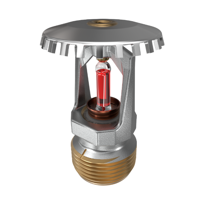 Viking® VK200, Model M, 8.0K, Standard, Upright, SR, 3/4" NPT, Chrome, 155 Degree 18263FB Fire Sprinkler Head - WeSupplyIt.com