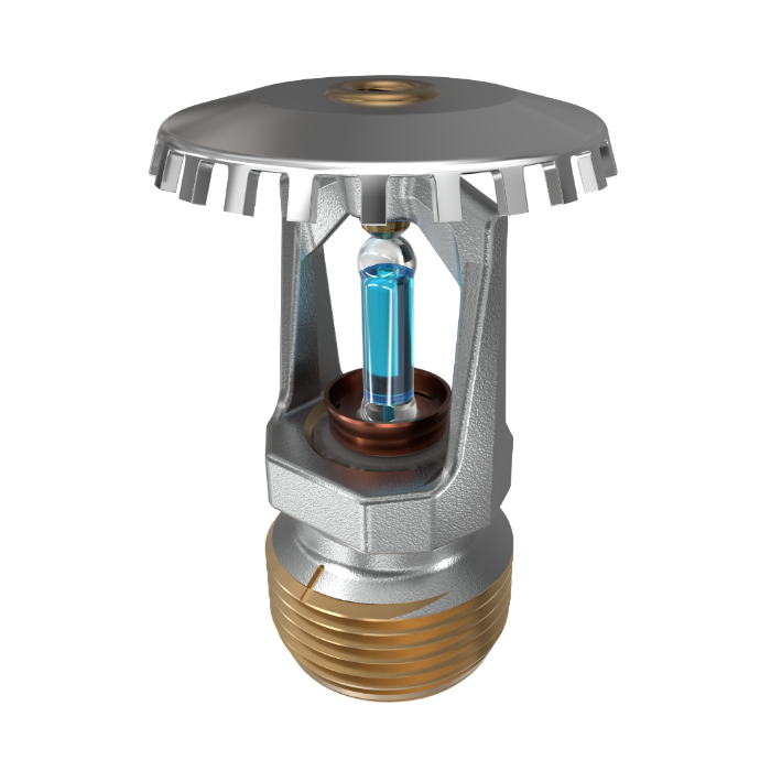 Viking® VK200, Model M, 8.0K, Standard, Upright, SR, 3/4" NPT, Chrome, 286 Degree 18263FG Fire Sprinkler Head - WeSupplyIt.com