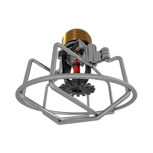 Viking® VK2021, XT1, Intermediate Level/In-Rack, Preassembled w/ Guard, 8.0K, Pendent, SR, 3/4" NPT, Black, 155 Degree 23876MB/BG Fire Sprinkler Head - WeSupplyIt.com