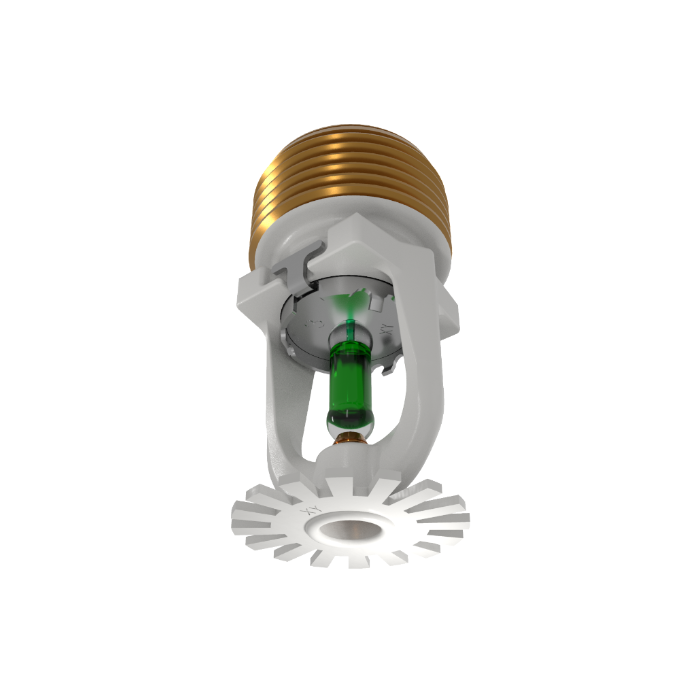 Viking® VK2021, Model XT1, 8.0K, Standard, Pendent, SR, 3/4" NPT, White, 200 Degree 23876ME/W Fire Sprinkler Head - WeSupplyIt.com