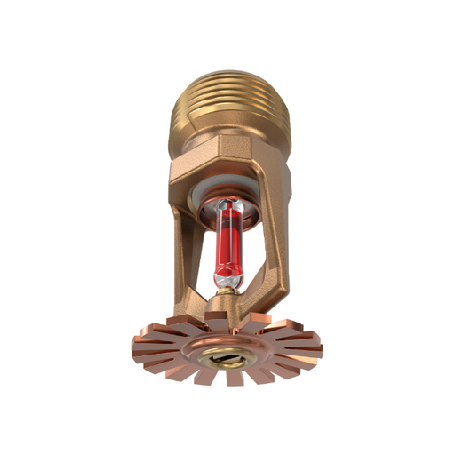 Viking® VK202, Model M, 8.0K, Standard, Pendent, SR, 3/4" NPT, Brass, 155 Degree 18264AB Fire Sprinkler Head - WeSupplyIt.com