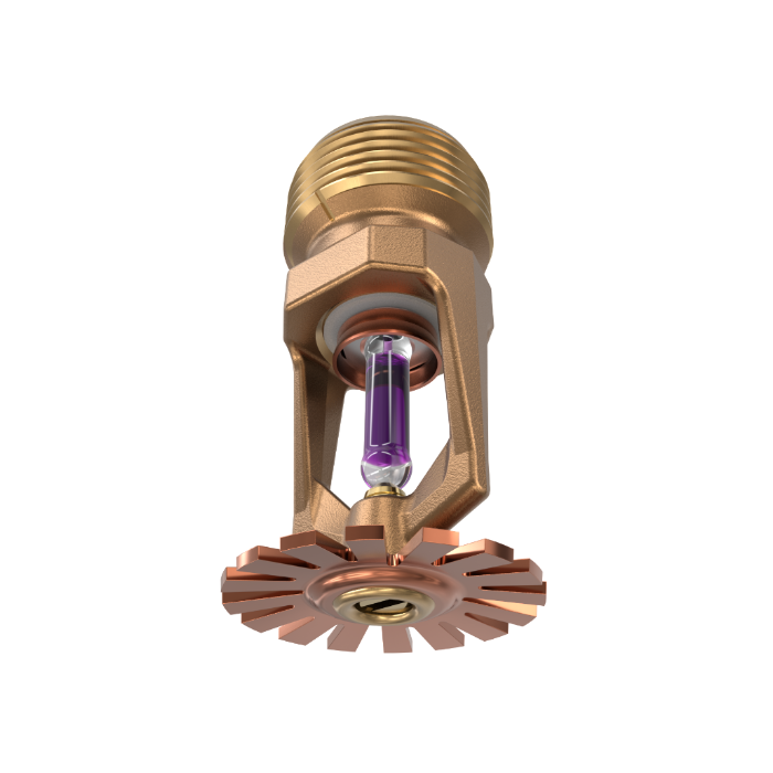 Viking® VK202, Model M, 8.0K, Standard, Pendent, SR, 3/4" NPT, Brass, 360 Degree 18264AH Fire Sprinkler Head - WeSupplyIt.com