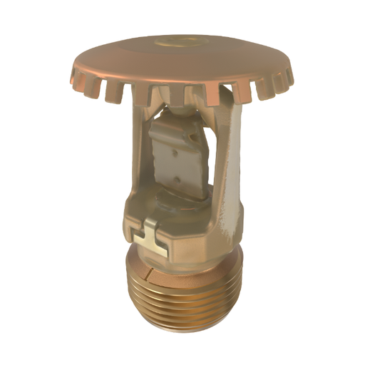 Viking® VK204, Model M, 8.0K, Standard, Fusible Link, Upright, SR, 3/4" NPT, Wax Coated Brass, 220 Degree 18253CF Fire Sprinkler Head - WeSupplyIt.com