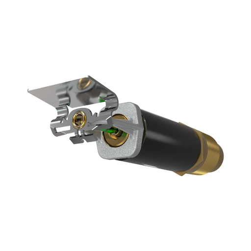 Viking® VK2503, Standard, Dry Sprinkler, 8.0K, Horizontal Sidewall, SR, 1” NPT, Plain Barrel, Chrome, 200 Degree, 18” Length, 21493UFE18 Fire Sprinkler Head - WeSupplyIt.com