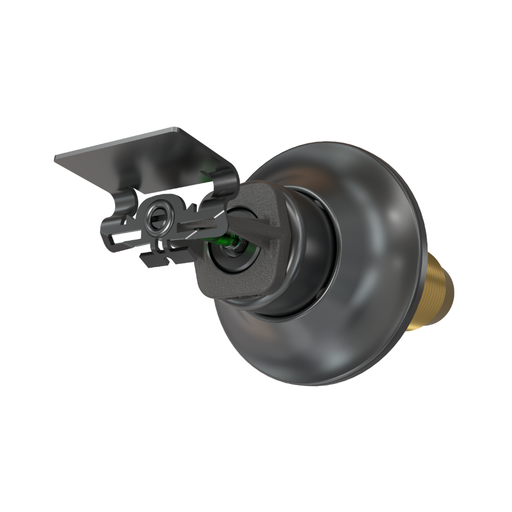 Viking® VK2523, Standard, Dry Sprinkler, 8.0K, Horizontal Sidewall, SR, 1” NPT, Standard Adjustable, Nickel PTFE (ENT), 200 Degree, 24” Length, 21487UJNE24 Fire Sprinkler Head - WeSupplyIt.com