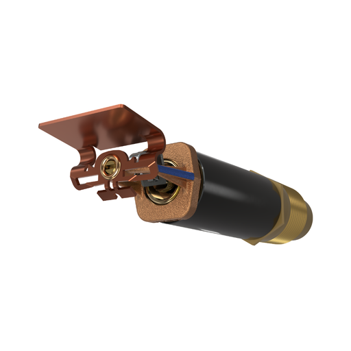 Viking® VK2843, Standard, Dry Sprinkler, Fusible Link, 8.0K, Plain Barrel, Horizontal Sidewall, QR, 1” NPT, Brass, 205 Degree, 24” Length, 21497UAE24 Fire Sprinkler Head - WeSupplyIt.com