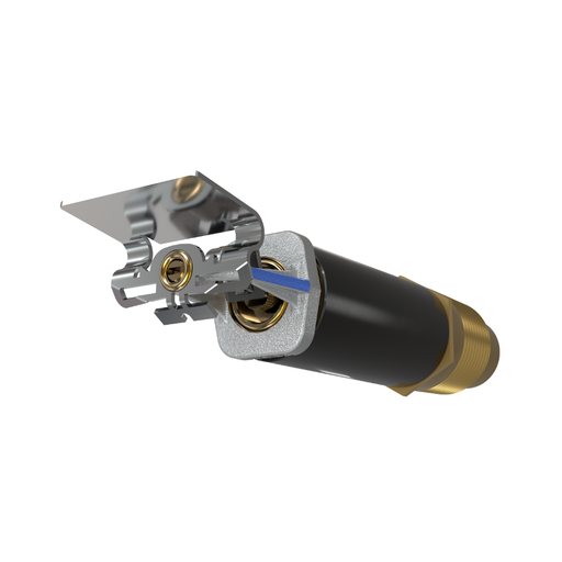 Viking® VK2843, Standard, Dry Sprinkler, Fusible Link, 8.0K, Plain Barrel, Horizontal Sidewall, QR, 1” NPT, Chrome, 205 Degree, 24” Length, 21497UFE24 Fire Sprinkler Head - WeSupplyIt.com