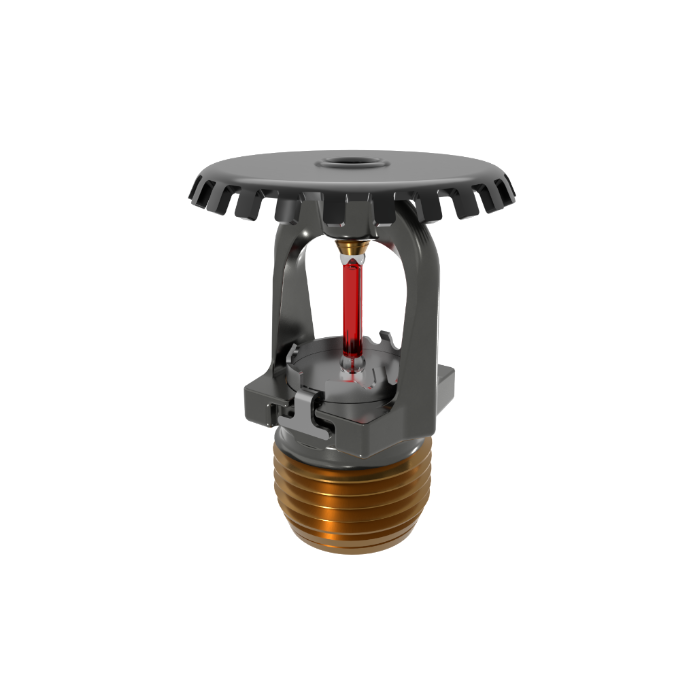 Viking® VK3001, XT1, 5.6K, Standard, Upright, QR, 1/2" NPT, Black, 155 Degree 23869MB/B Fire Sprinkler Head