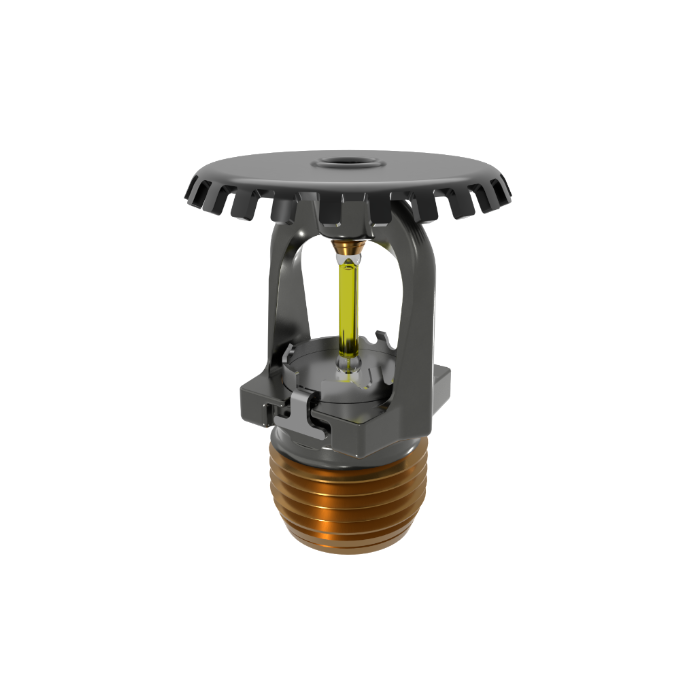 Viking® VK3001, XT1, 5.6K, Standard, Upright, QR, 1/2" NPT, Black, 175 Degree 23869MD/B Fire Sprinkler Head - WeSupplyIt.com