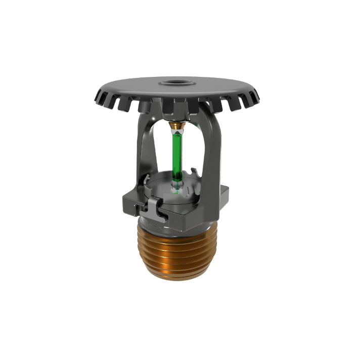 Viking® VK3001, XT1, 5.6K, Standard, Upright, QR, 1/2" NPT, Black, 200 Degree 23869ME/B Fire Sprinkler Head