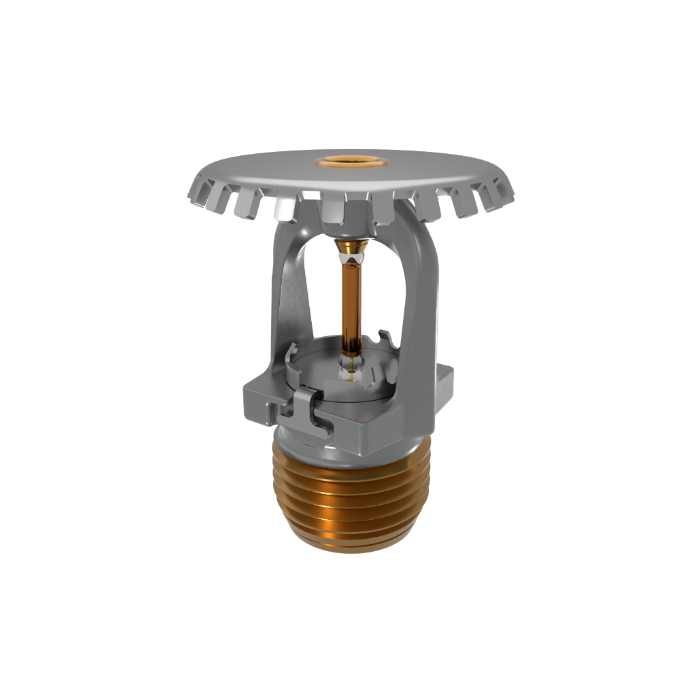 Viking® VK3001, XT1, 5.6K, Standard, Upright, QR, 1/2" NPT, Chrome, 135 Degree 23869FA Fire Sprinkler Head