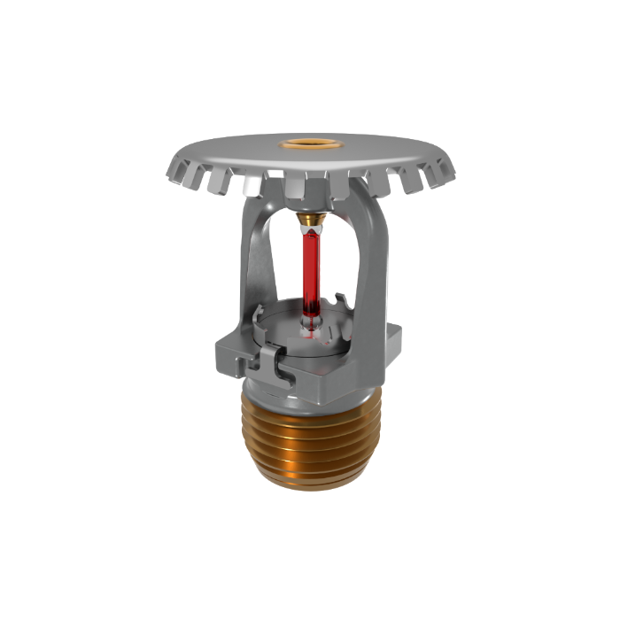 Viking® VK3001, XT1, 5.6K, Standard, Upright, QR, 1/2" NPT, Chrome, 155 Degree 23869FB Fire Sprinkler Head - WeSupplyIt.com