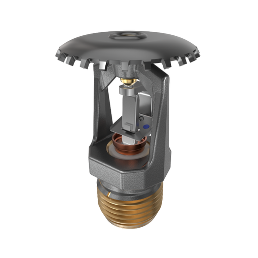 Viking® VK301, Model M, 5.6K, Standard, Fusible Link, Upright, QR, 1/2" NPT, Black, 280 Degree 17535MG/B Fire Sprinkler Head - WeSupplyIt.com
