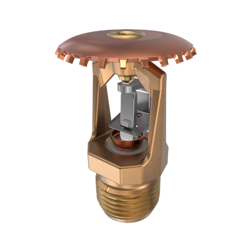 Viking® VK301, Model M, 5.6K, Standard, Fusible Link, Upright, QR, 1/2" NPT, Brass, 165 Degree 17535AC Fire Sprinkler Head - WeSupplyIt.com