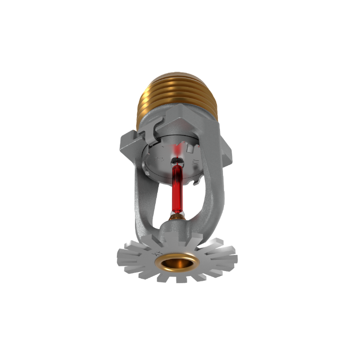 Viking® VK3021, XT1, 5.6K, Standard, Pendent, QR, 1/2" NPT, Chrome, 155 Degree 23870FB Fire Sprinkler Head - WeSupplyIt.com