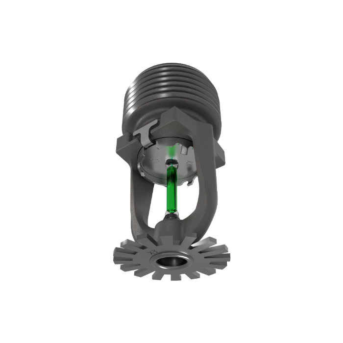 Viking® VK3021, XT1, 5.6K, Standard, Pendent, QR, 1/2" NPT, Nickel PTFE (ENT), 200 Degree 23870JNE Fire Sprinkler Head - WeSupplyIt.com