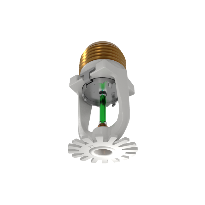 Viking® VK3021, XT1, 5.6K, Standard, Pendent, QR, 1/2" NPT, White, 200 Degree 23870ME/W Fire Sprinkler Head